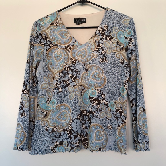 Paisley top - Picture 2 of 4